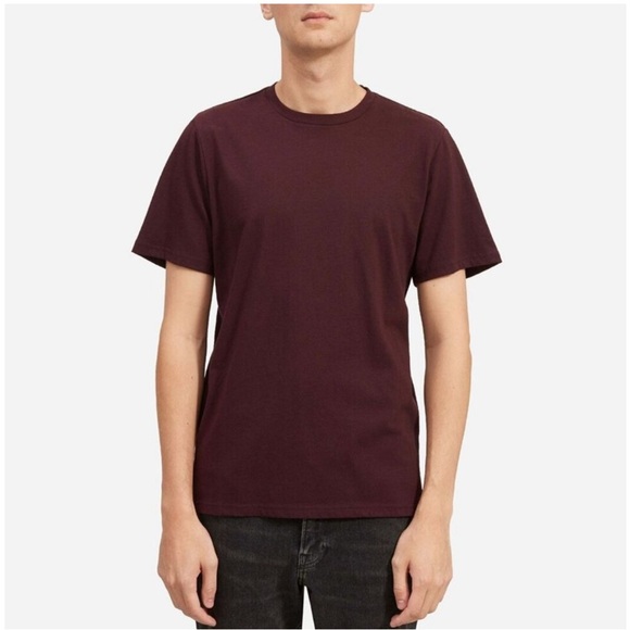 Maroon Everlane The Premium-Weight Crew (Uniform) - Picture 1 of 3